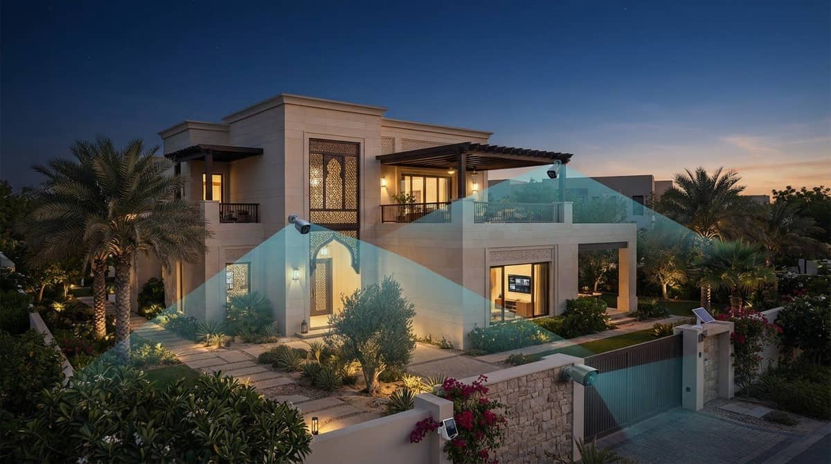 CCTV for Villa UAE: Compare Systems, Coverage and Installation