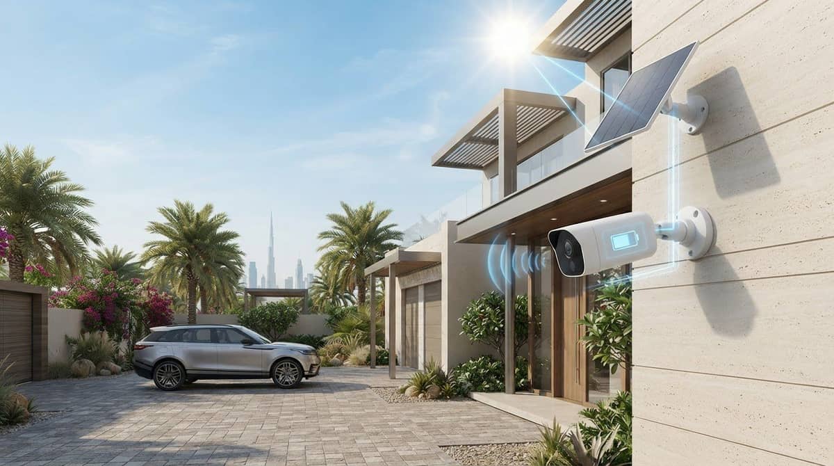 Solar Security Camera UAE: A Practical Setup Guide for 2026