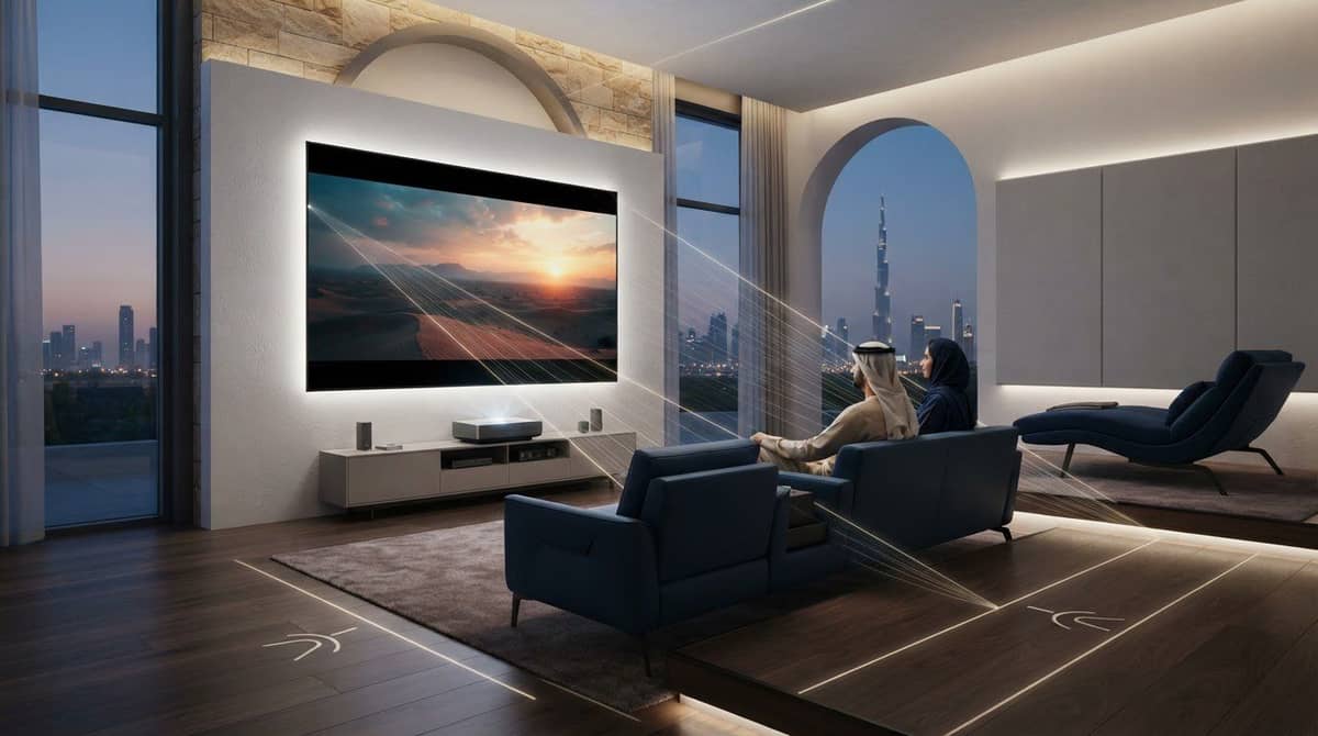 120-Inch Laser Cinema Screen Viewing Distance Guide: Find the Right Seat