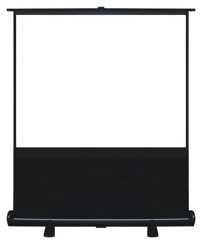 QMJM Manual Floor Pull-Up Screen 100″