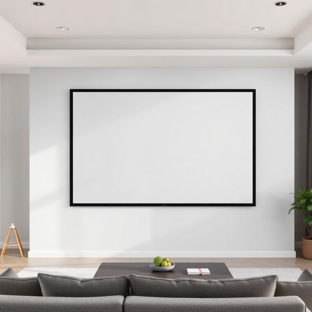 QMJM ALR Fixed-Frame Screen 100″–150″